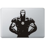 Iron Man (5) MacBook  Aufkleber Schwarz MacBook Aufkleber